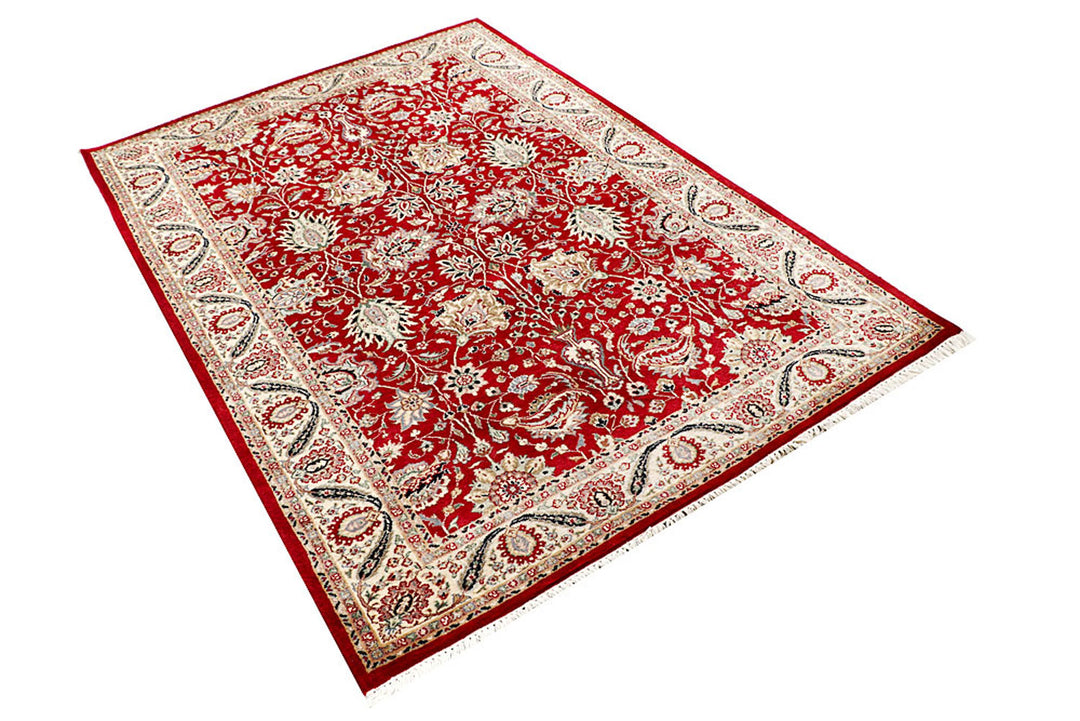 Firebrick Mahal 4'  5" x 6'  5" - No. QA41994