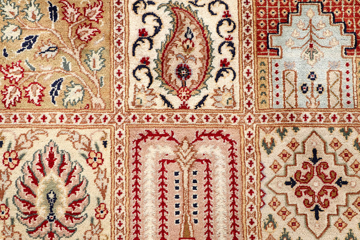 Multi Colored Bakhtiar 4'  7" x 6'  11" - No. QA63375