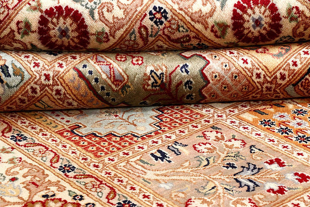 Multi Colored Bakhtiar 4'  7" x 6'  11" - No. QA63375