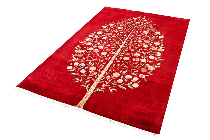 Firebrick Tree of Life 4' 7 x 7' - No. 56756 - ALRUG Rug Store