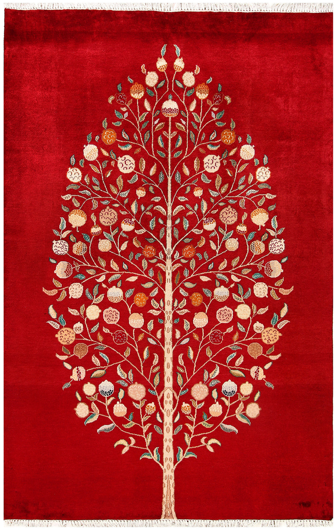 Firebrick Tree of Life 4' 7 x 7' - No. 56756 - ALRUG Rug Store