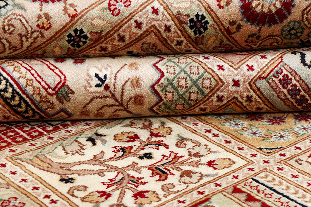 Multi Colored Bakhtiar 4'  6" x 6'  3" - No. QA60582