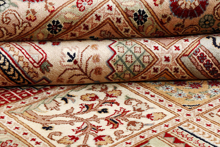 Multi Colored Bakhtiar 4'  6" x 6'  3" - No. QA60582