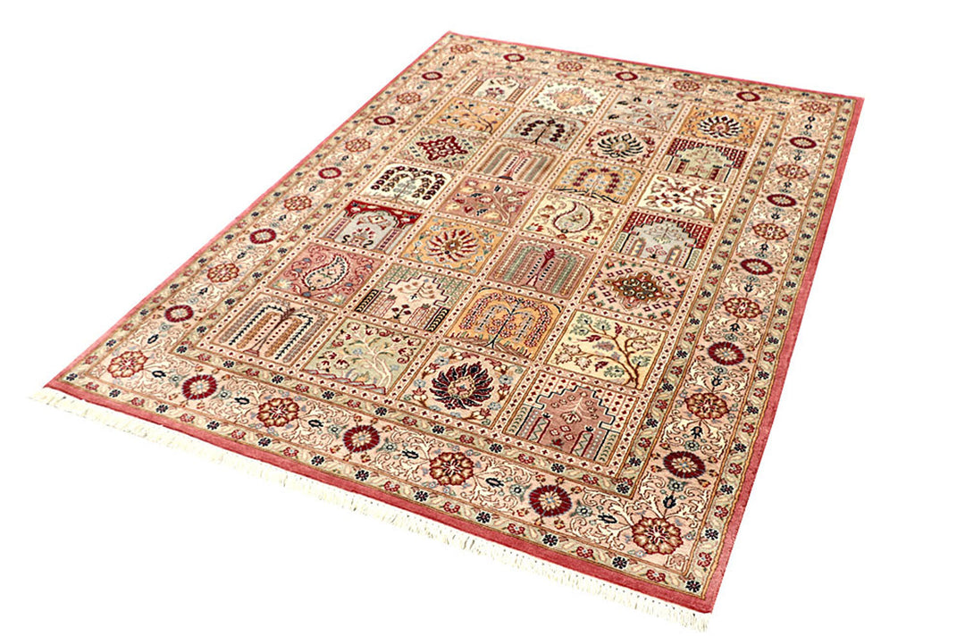 Multi Colored Bakhtiar 4'  6" x 6'  3" - No. QA60582