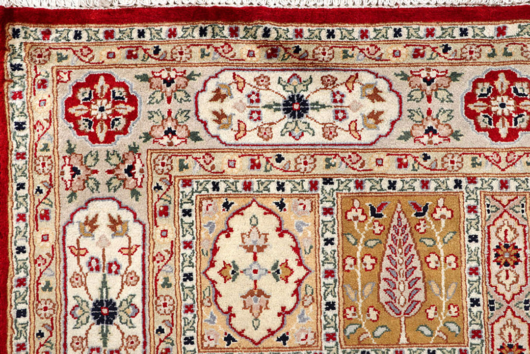 Multi Colored Bakhtiar 4'  6" x 6'  5" - No. QA23189