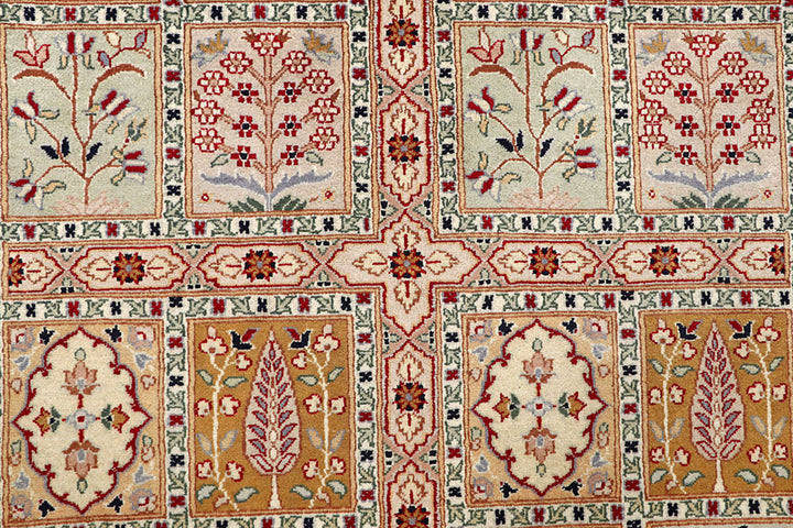 Multi Colored Bakhtiar 4'  6" x 6'  5" - No. QA23189