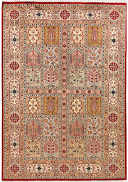 Multi Colored Bakhtiar 4' 6 x 6' 5 - No. 56761