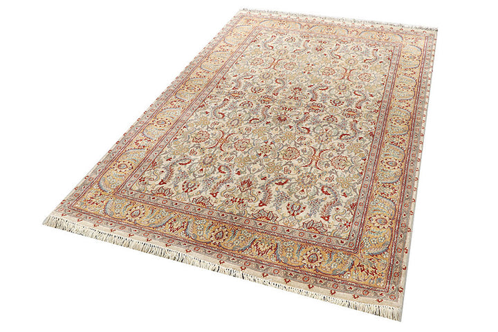 Blanched Almond Mahal 4'  6" x 7' " - No. QA18512