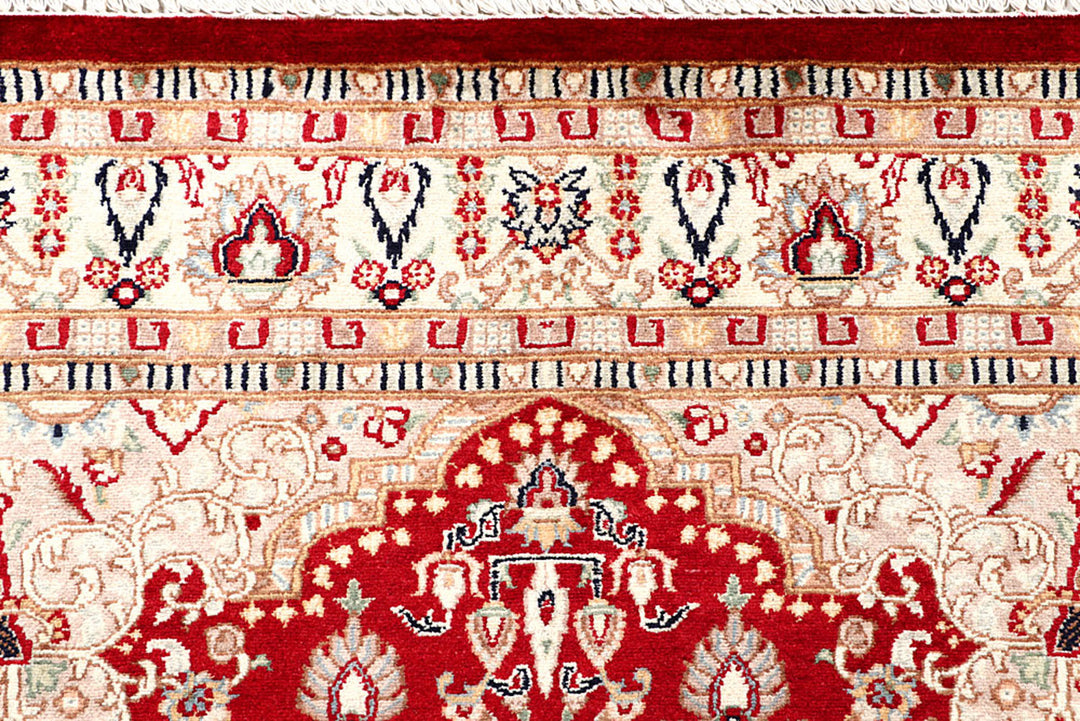 Firebrick Isfahan 4'  7" x 6'  8" - No. QA34333