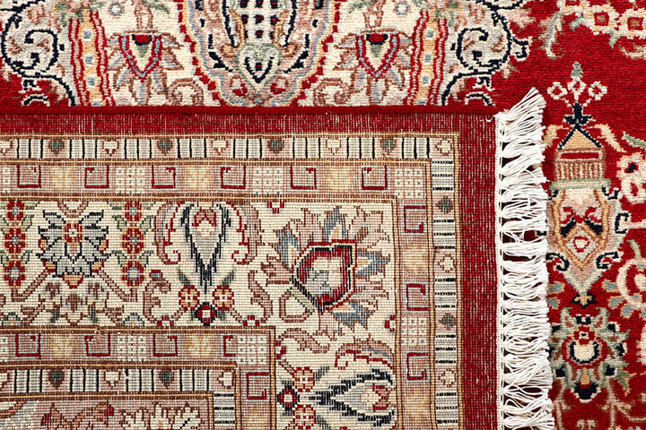 Firebrick Isfahan 4'  7" x 6'  8" - No. QA34333