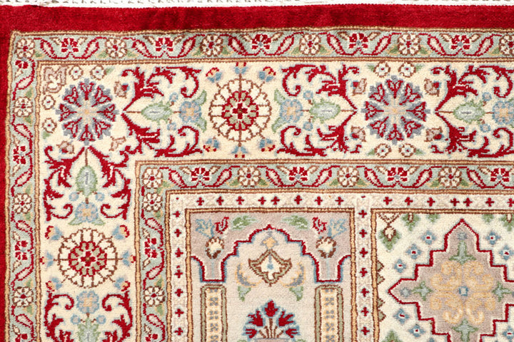 Multi Colored Bakhtiar 4'  6" x 6'  6" - No. QA74508