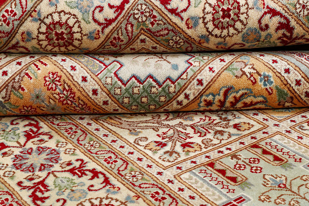 Multi Colored Bakhtiar 4'  6" x 6'  6" - No. QA74508