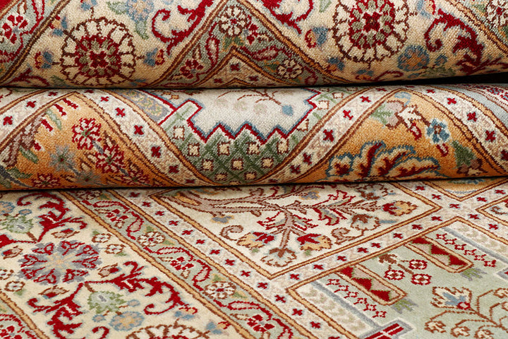 Multi Colored Bakhtiar 4'  6" x 6'  6" - No. QA74508