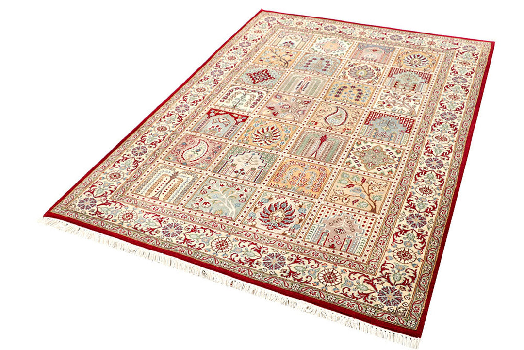 Multi Colored Bakhtiar 4'  6" x 6'  6" - No. QA74508