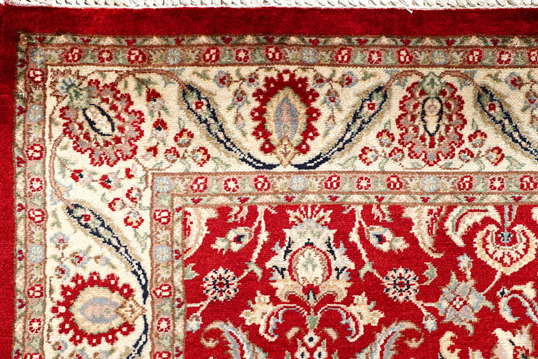 Red Mahal 4'  6" x 6'  11" - No. QA89695