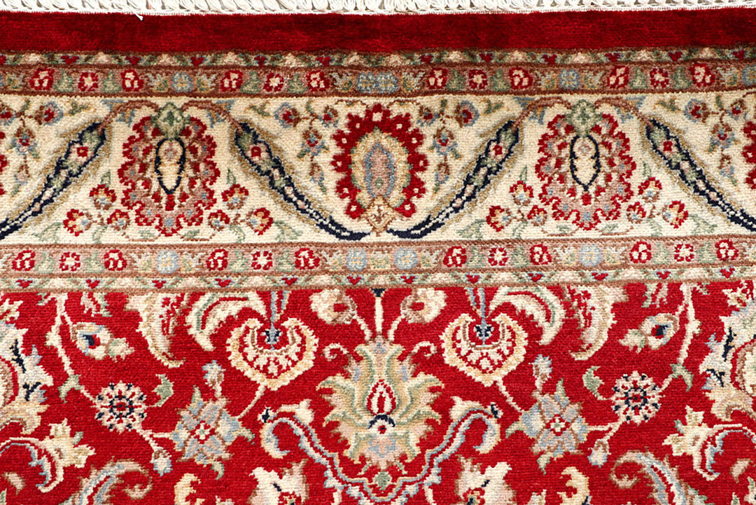 Red Mahal 4'  6" x 6'  11" - No. QA89695