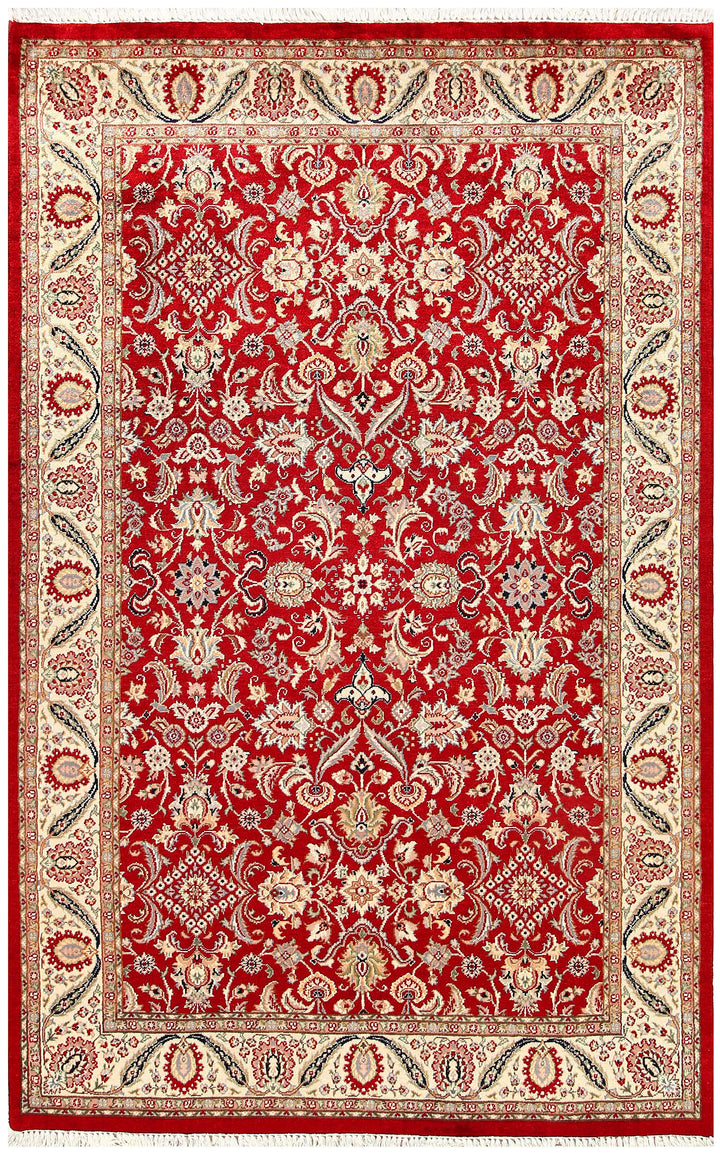 Red Mahal 4'  6" x 6'  11" - No. QA89695