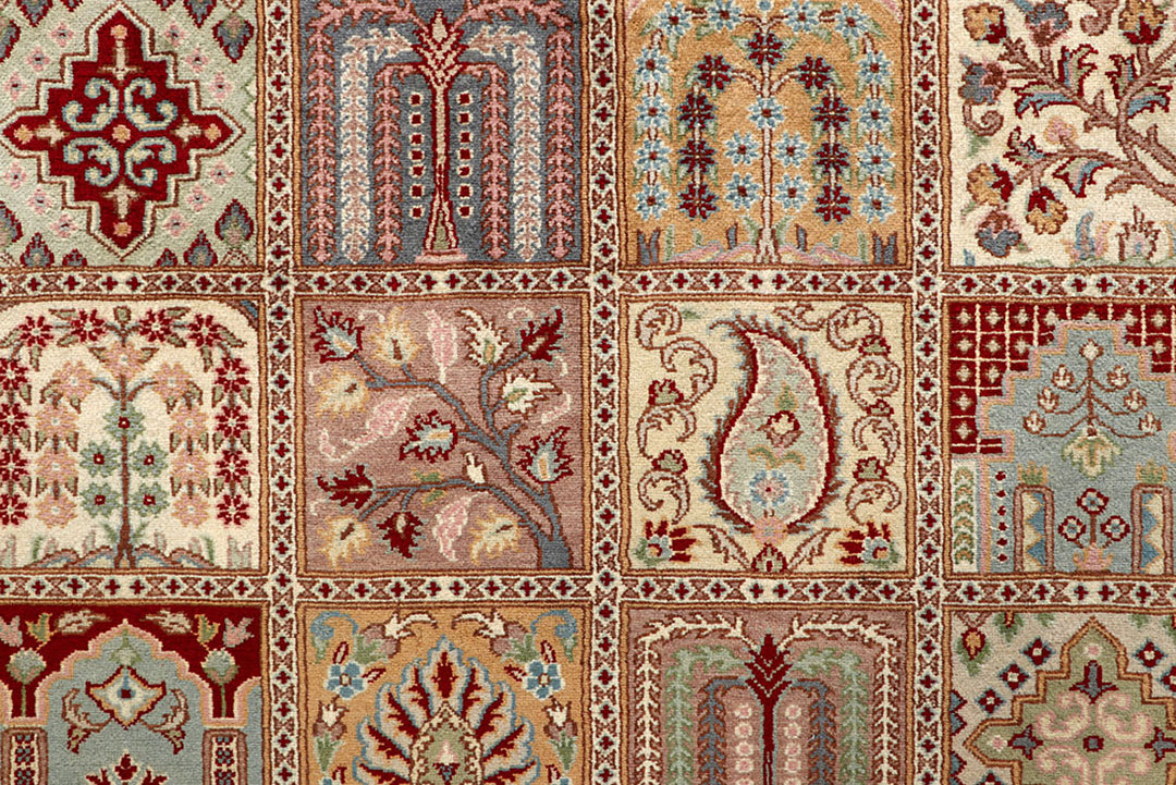 Multi Colored Bakhtiar 4' 6 x 6' 5 - No. 56766