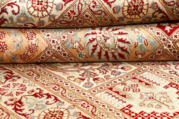 Multi Colored Bakhtiar 4' 6 x 6' 5 - No. 56766