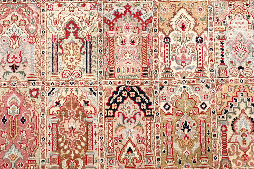 Multi Colored Bakhtiar 4'  7" x 7'  2" - No. QA57299