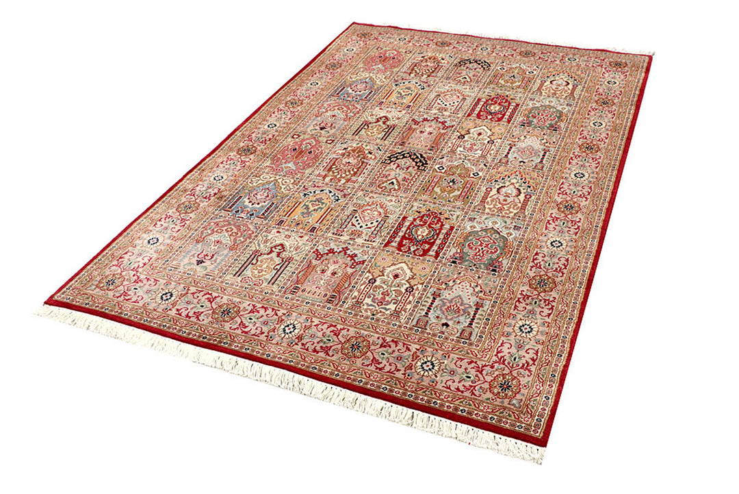 Multi Colored Bakhtiar 4'  7" x 7'  2" - No. QA57299
