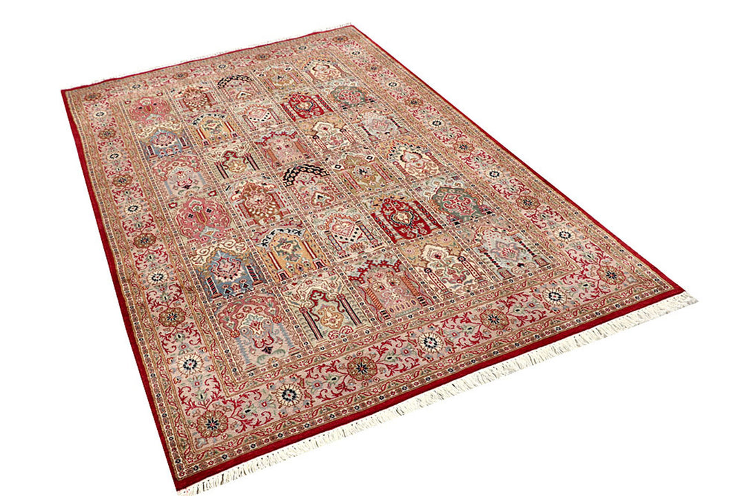 Multi Colored Bakhtiar 4'  7" x 7'  2" - No. QA57299