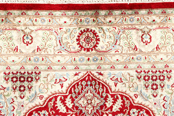 Firebrick Isfahan 4'  7" x 6'  8" - No. QA14689