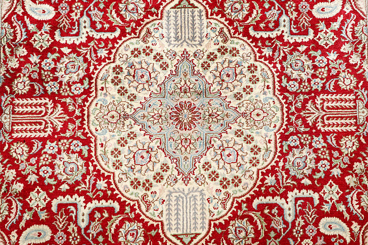 Firebrick Isfahan 4'  7" x 6'  8" - No. QA14689