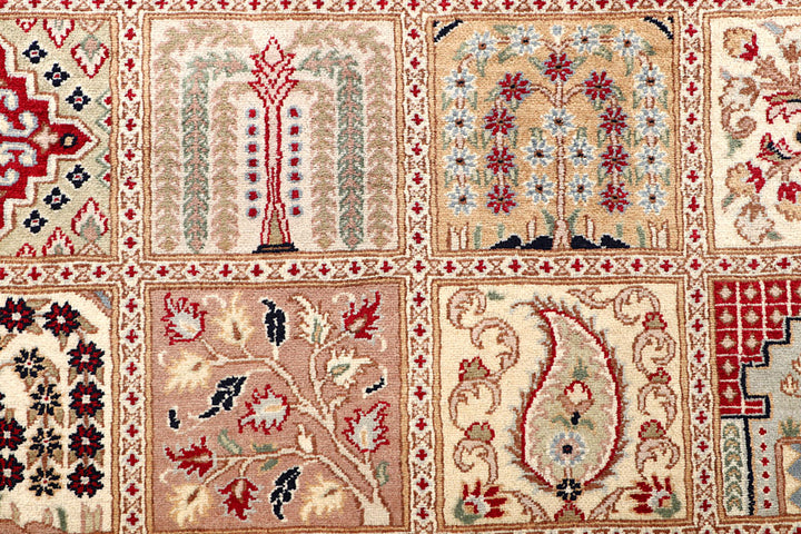 Multi Colored Bakhtiar 4' 6 x 6' 4 - No. 56772 - ALRUG Rug Store