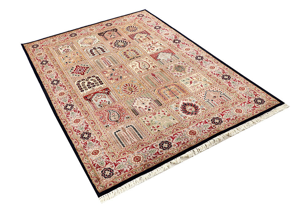 Multi Colored Bakhtiar 4' 6 x 6' 4 - No. 56772 - ALRUG Rug Store