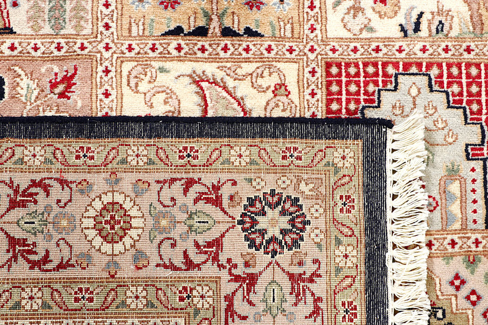 Multi Colored Bakhtiar 4' 6 x 6' 4 - No. 56772 - ALRUG Rug Store