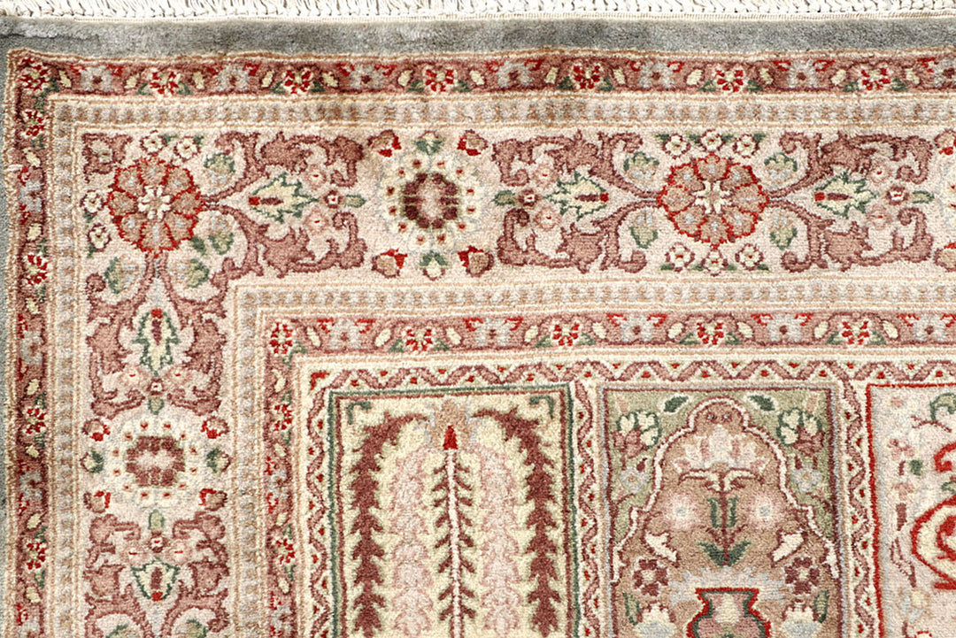 Multi Colored Bakhtiar 4'  6" x 6'  8" - No. QA29395