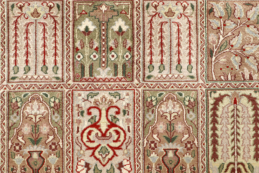 Multi Colored Bakhtiar 4'  6" x 6'  8" - No. QA29395