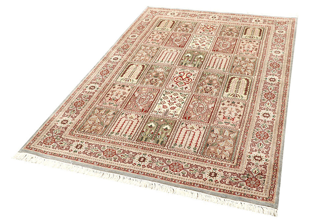Multi Colored Bakhtiar 4'  6" x 6'  8" - No. QA29395