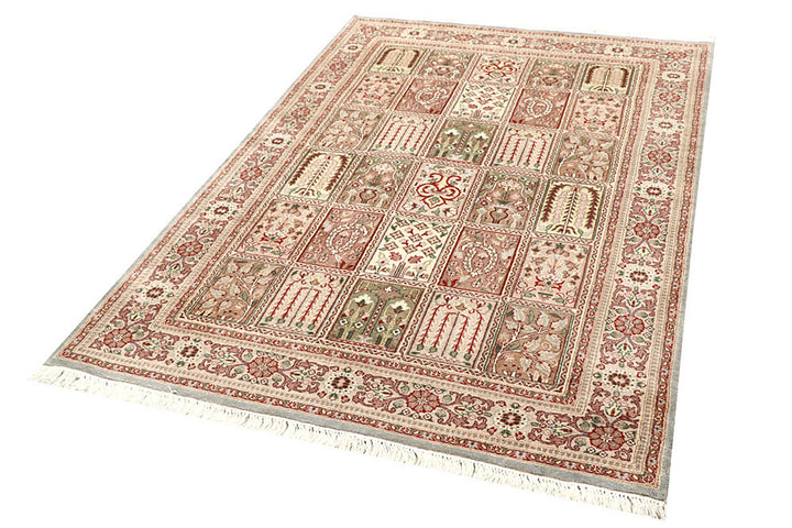 Multi Colored Bakhtiar 4'  6" x 6'  8" - No. QA29395