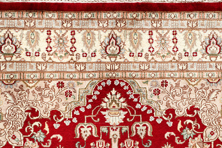 Firebrick Isfahan 4'  7" x 6'  7" - No. QA51773