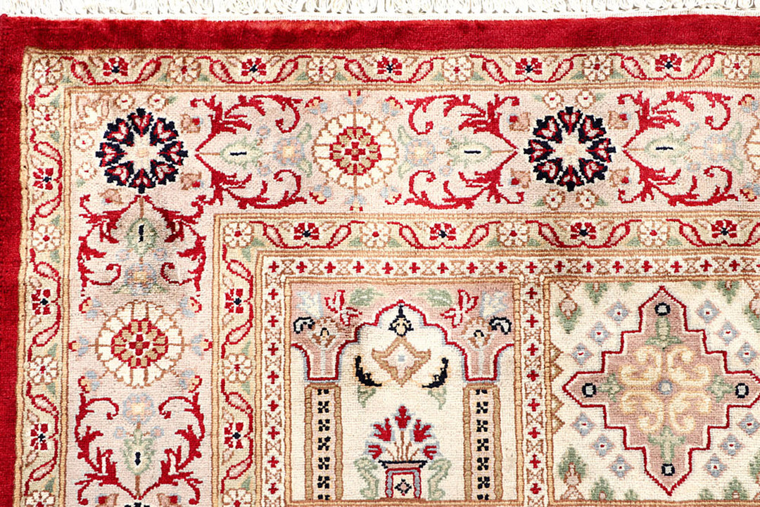 Multi Colored Bakhtiar 4'  6" x 6'  4" - No. QA62101