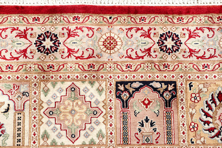 Multi Colored Bakhtiar 4'  6" x 6'  4" - No. QA62101