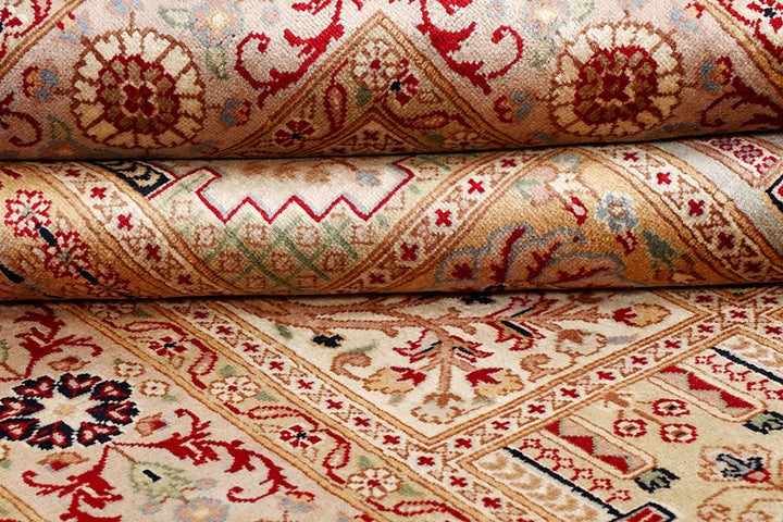 Multi Colored Bakhtiar 4'  6" x 6'  4" - No. QA62101