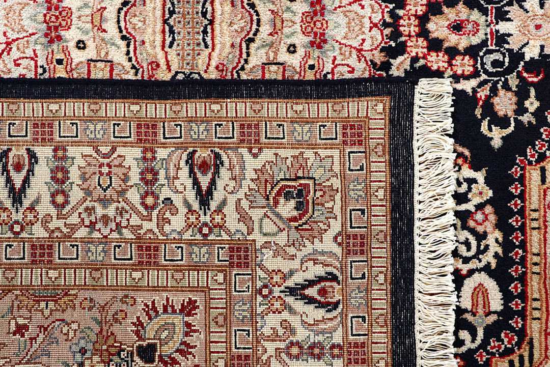 Black Isfahan 4'  5" x 6'  7" - No. QA57050