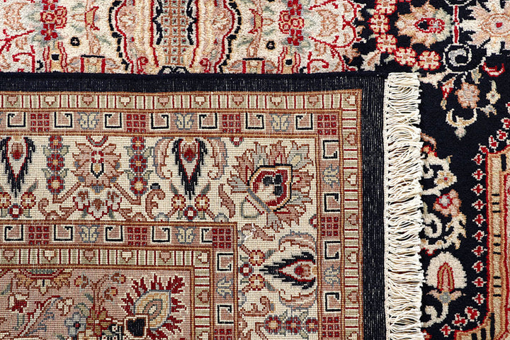 Black Isfahan 4'  5" x 6'  7" - No. QA57050