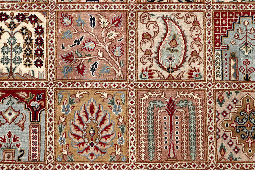 Multi Colored Bakhtiar 4'  6" x 6'  9" - No. QA32177