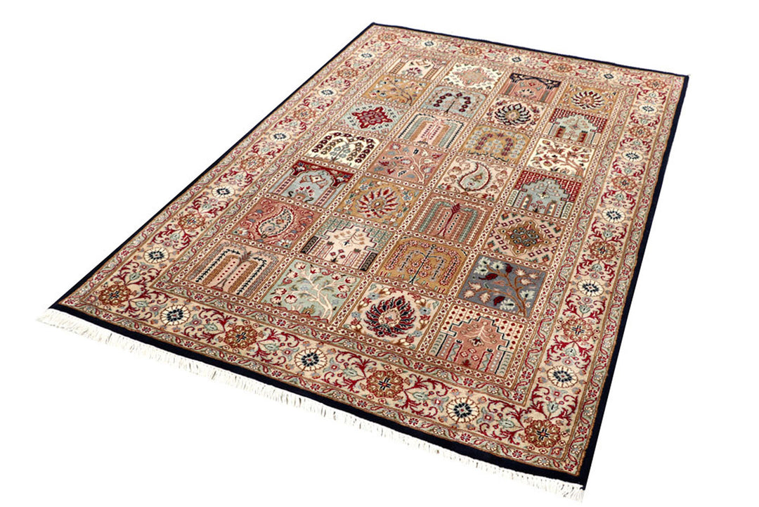 Multi Colored Bakhtiar 4'  6" x 6'  9" - No. QA32177