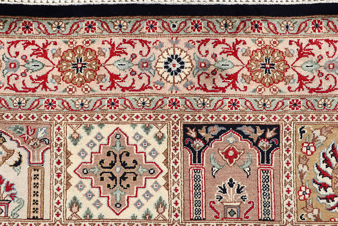 Multi Colored Bakhtiar 4'  6" x 6'  8" - No. QA29050