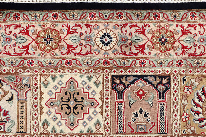Multi Colored Bakhtiar 4'  6" x 6'  8" - No. QA29050
