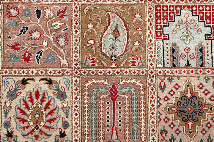 Multi Colored Bakhtiar 4'  6" x 6'  8" - No. QA29050