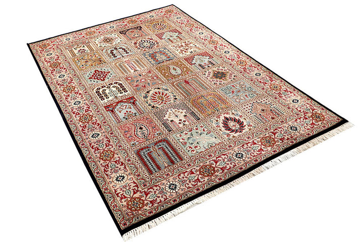 Multi Colored Bakhtiar 4'  6" x 6'  8" - No. QA29050