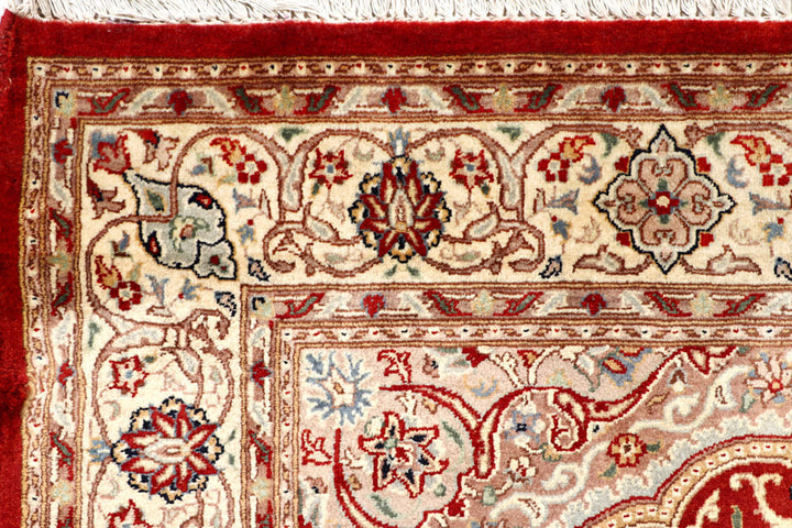 Firebrick Isfahan 4'  6" x 7'  3" - No. QA83918