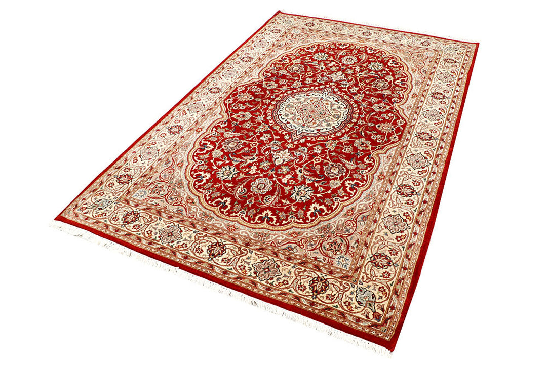 Firebrick Isfahan 4' 6 x 7' 3 - No. 56784