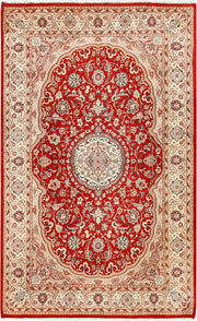 Firebrick Isfahan 4'  6" x 7'  3" - No. QA83918